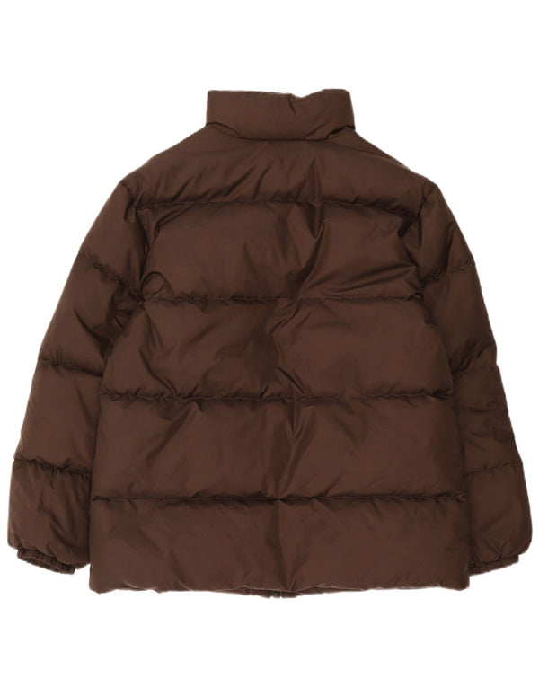 Benetton Veste Rembourrée Homme UK 38 Marron Moyen Polyamide