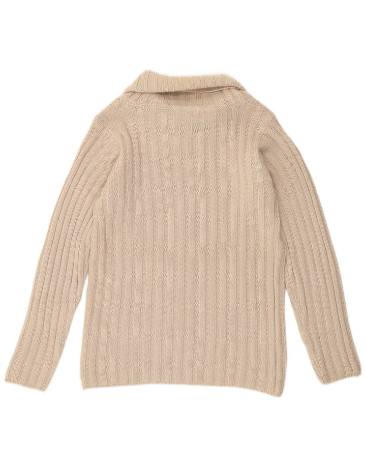 Massimo Rebecchi Pull Alpha à col roulé pour femme IT 44 Beige moyen