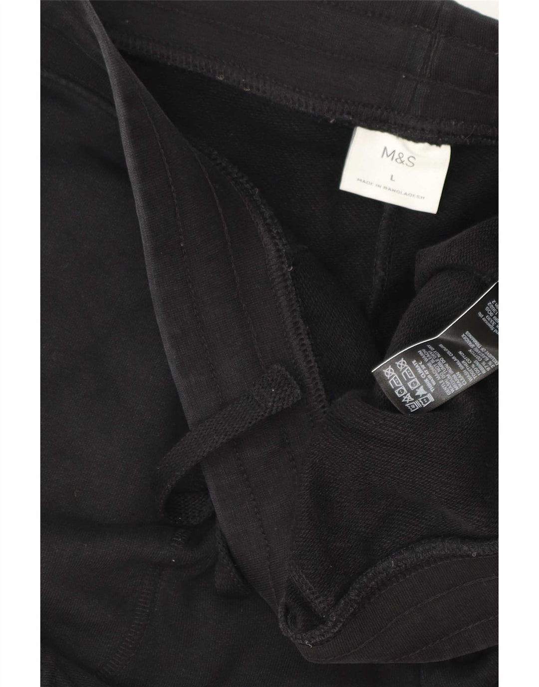 Marks & Spencer Short de sport pour homme en coton noir Taille L