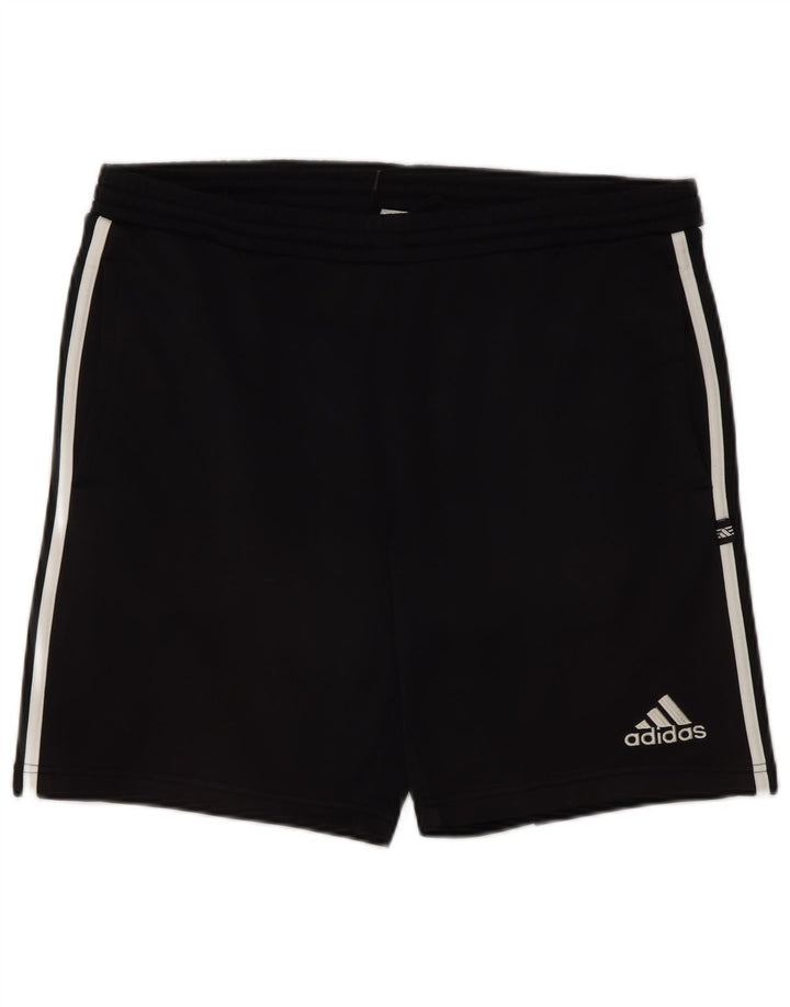 Adidas Short de sport pour homme en polyester noir moyen