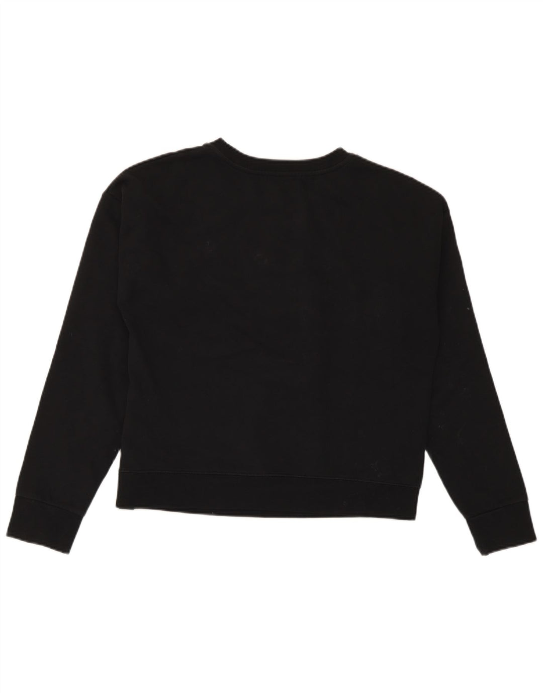 Converse Sweat-shirt surdimensionné graphique pour femme UK 10 Petit Noir