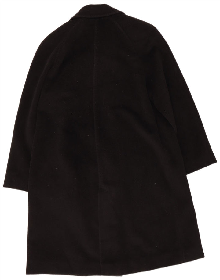 Piacenza Manteau Femme UK 14 Grande Laine Noire