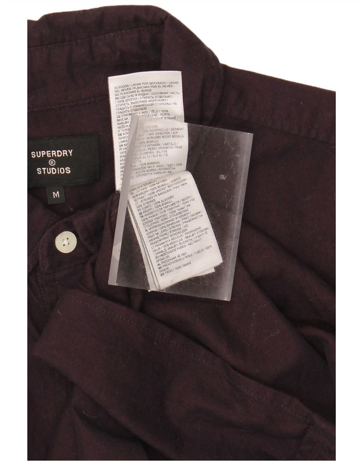 SUPERDRY Chemise Homme Violet Moyen Coton