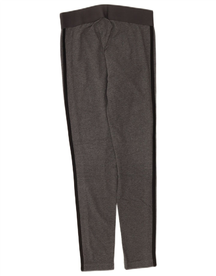 Adidas Leggings Femme UK 8/10 Petit Gris