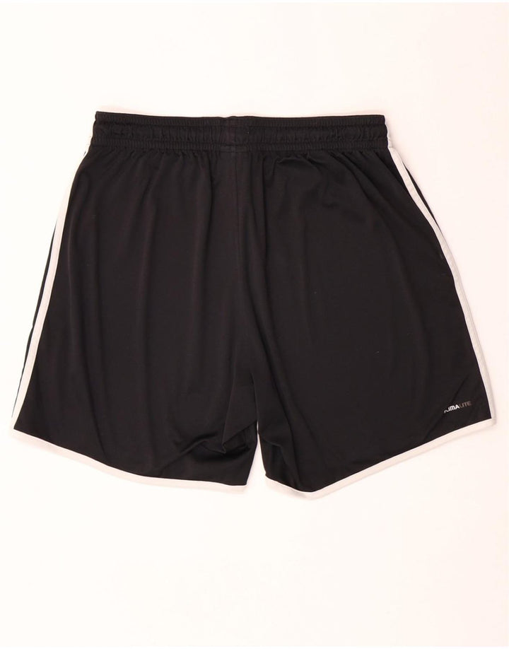 ADIDAS Mens Climalite Sport Shorts Large  Black Polyester
