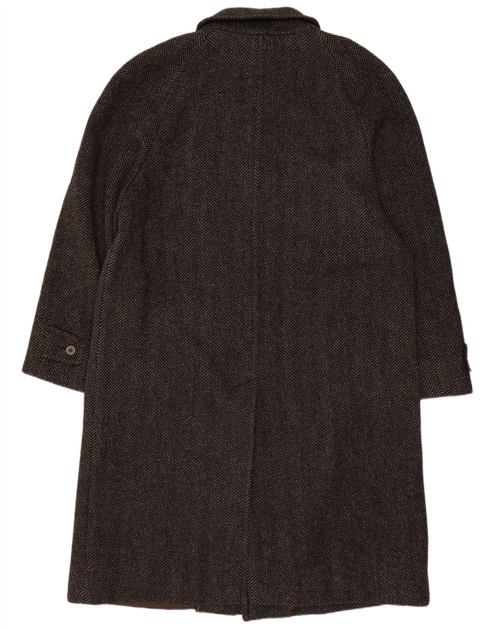 Lord Manteau Homme IT 52 XL Marron Laine Vierge à Chevrons