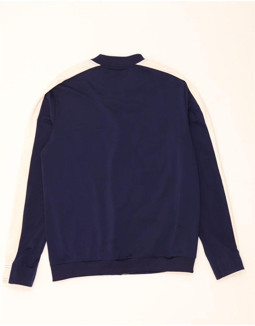 Puma Veste de survêtement pour homme Taille S Bleu marine Colorblock Polyester