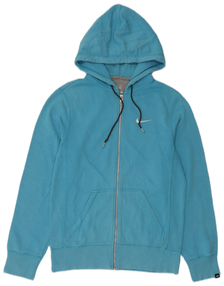 Nike Pull à capuche zippé pour homme Petit Bleu