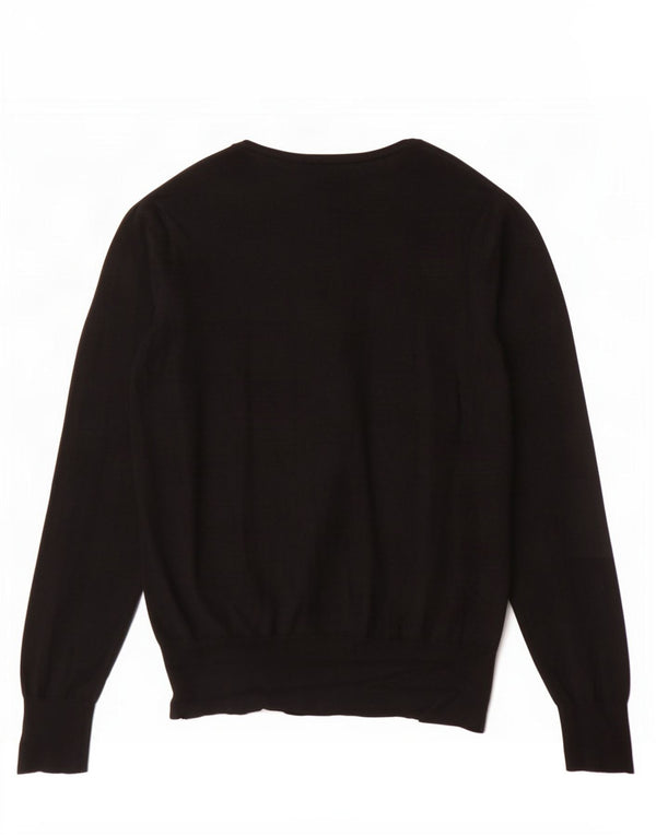 Marks & Spencer Pull Cardigan Femme UK 18 XL Noir Viscose