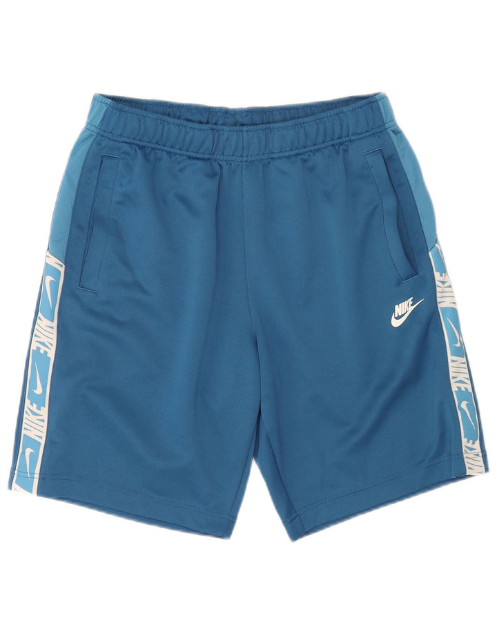 Nike Short de sport graphique pour homme Bleu moyen Polyester