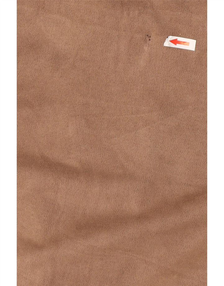 ZARA Veste bomber en daim pour homme UK 38 Marron moyen