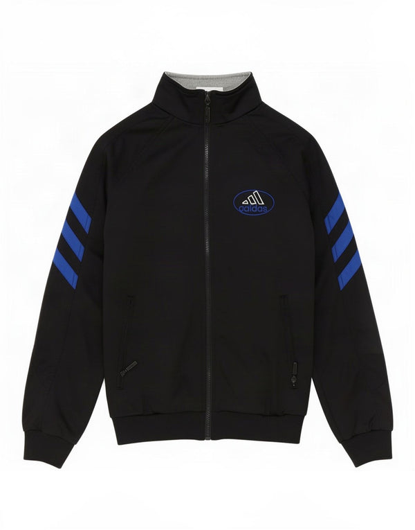 Adidas Veste de survêtement graphique pour garçon 11-12 ans Noir Colourblock