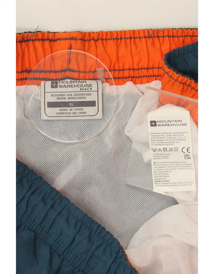 Mountain Warehouse Short de Bain Homme XL Vert Polyester