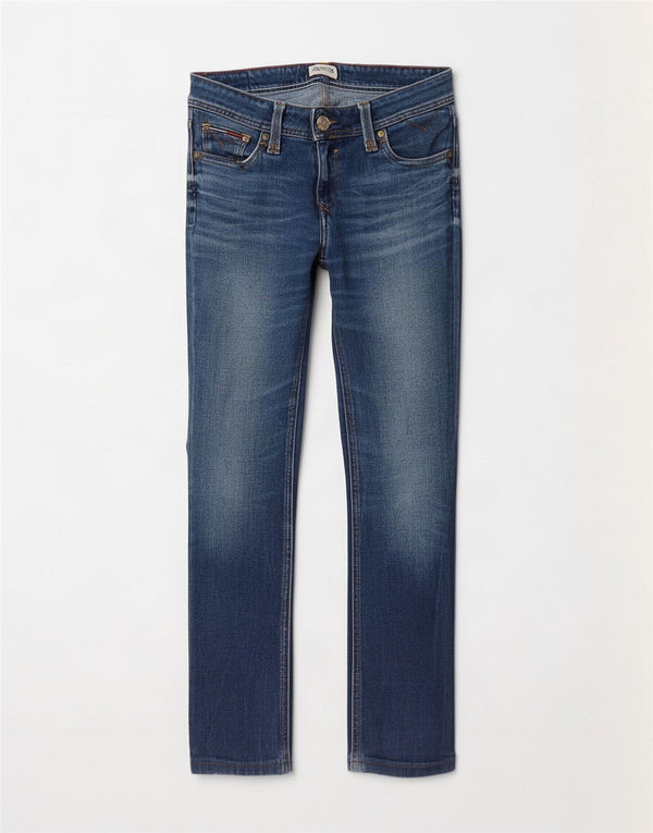 Tommy Hilfiger Jean Slim Femme W28 L28 Bleu Coton