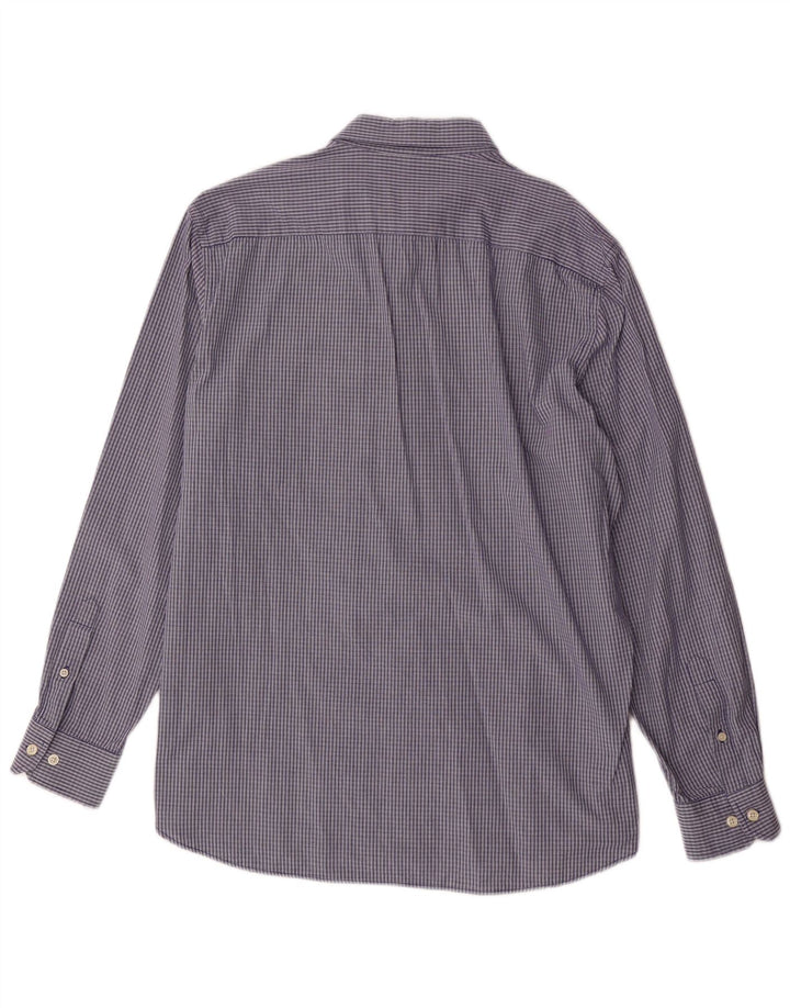 Carrera Chemise Homme 2XL Bleu Carreaux Coton