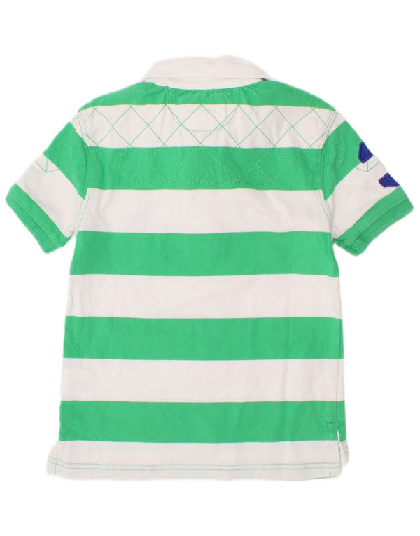 Polo Ralph Lauren Chemise de rugby graphique pour garçon 3-4 ans en coton rayé vert