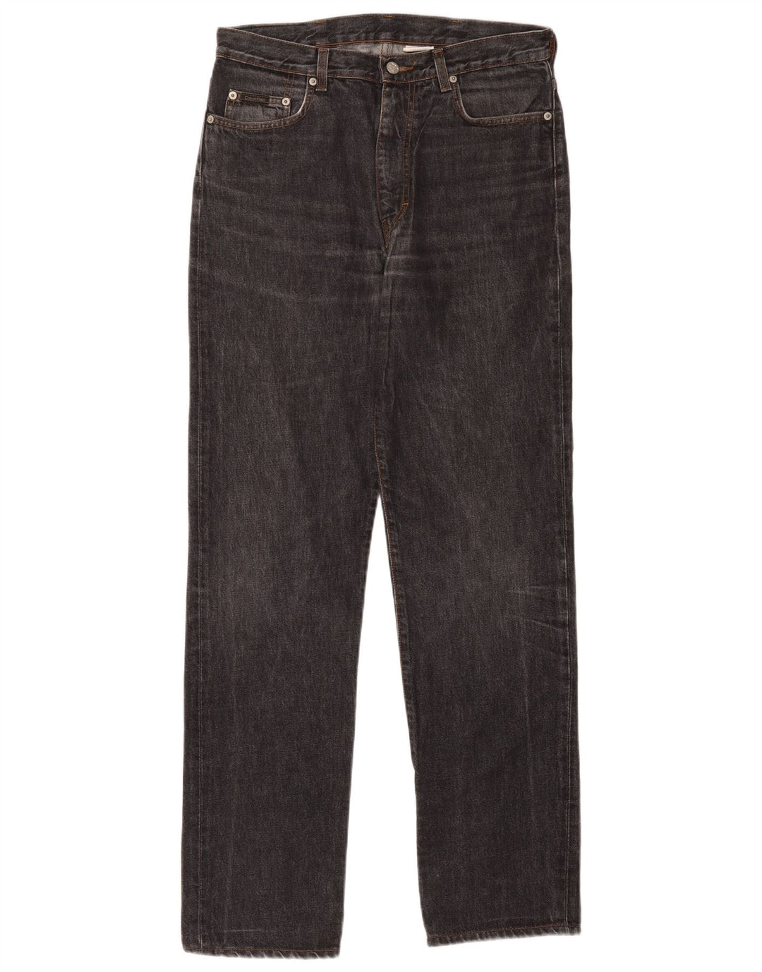 Calvin Klein Jean droit homme W32 L31 coton noir