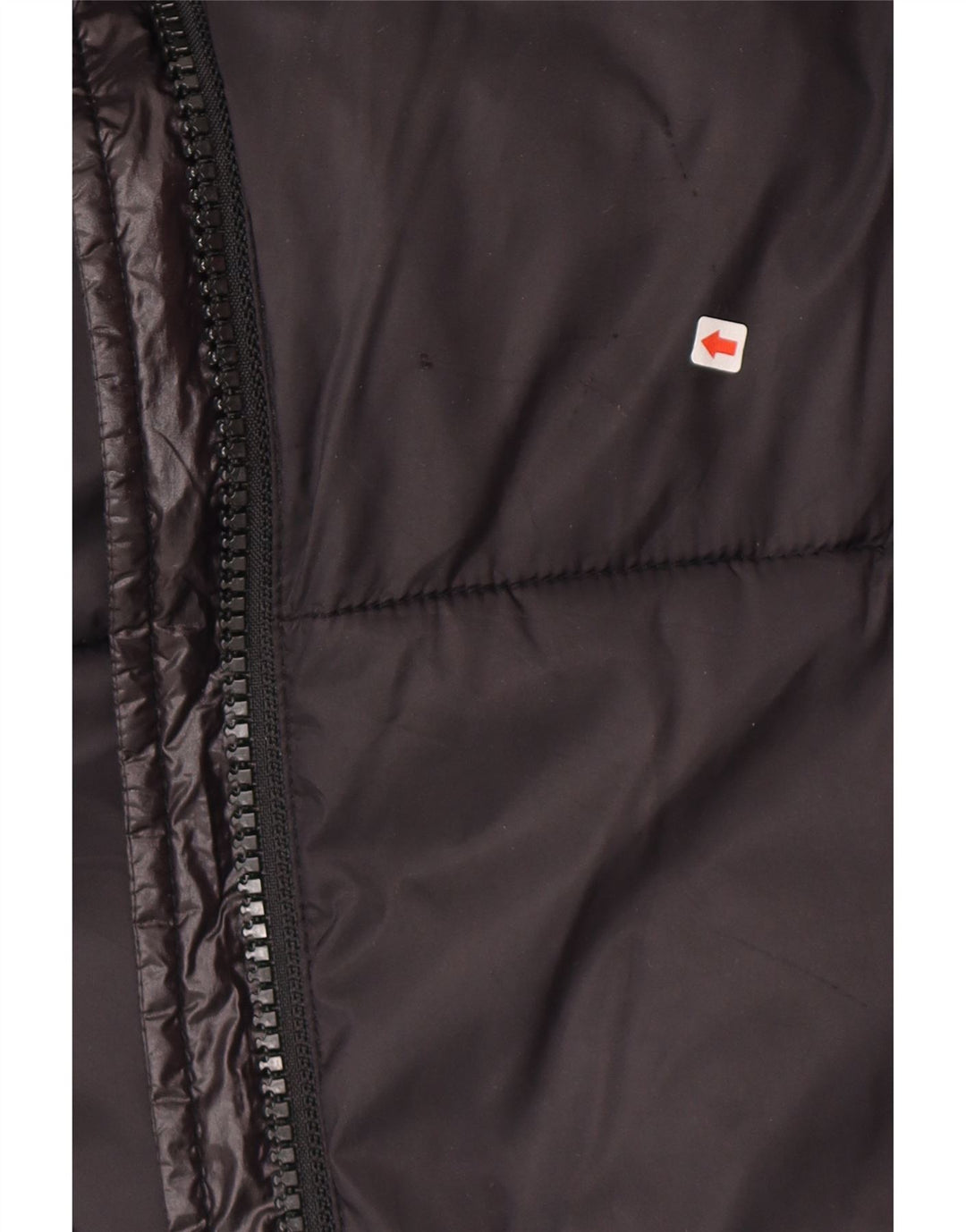 Fila Veste matelassée coupe ample pour homme UK 36 Small Noir Nylon