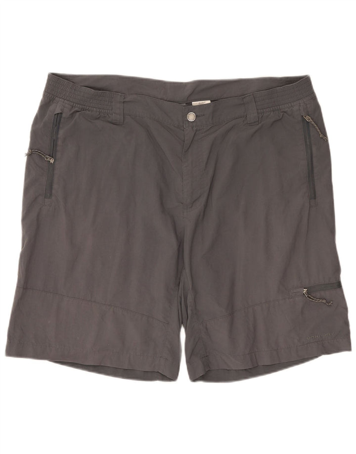 Columbia Short Cargo Titanium Homme XL W40 Gris Nylon