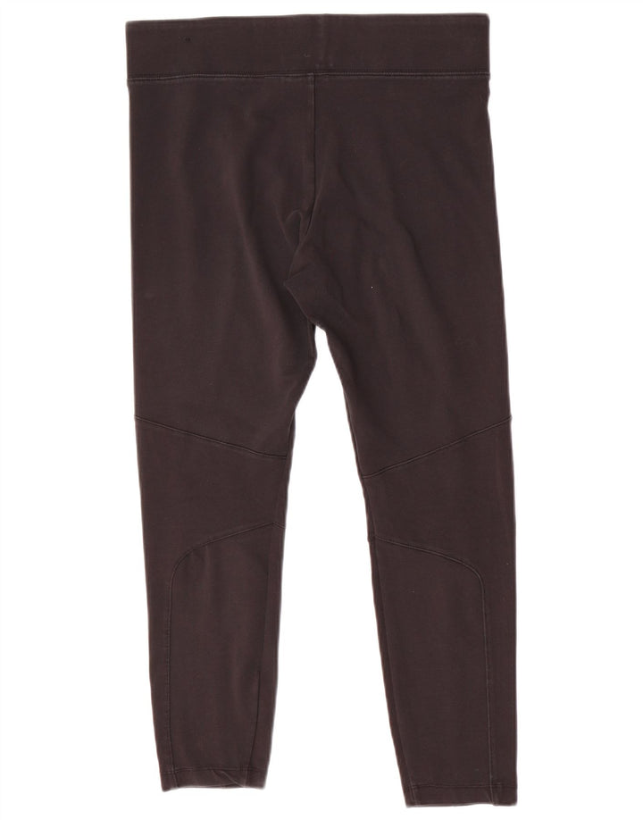 Nike Legging court pour femme UK 44 Large Noir Polyester