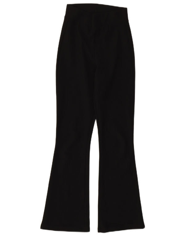 Zara Legging évasé pour femme UK 4 XS Noir