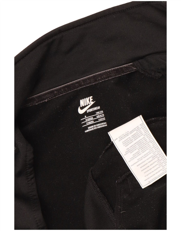 Nike Veste de survêtement pour femme UK 8/10 Petit Noir Polyester