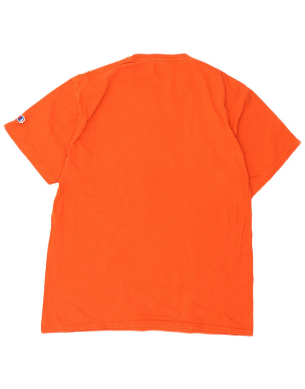 Champion Bucknell Bison Football T-shirt graphique pour homme Taille L Orange