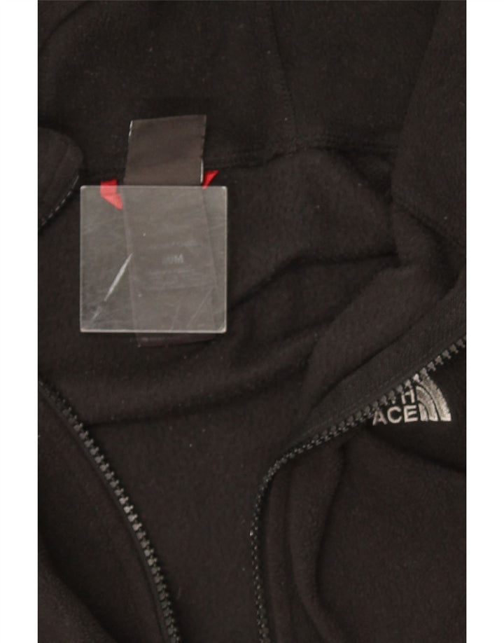 The North Face Veste polaire à capuche pour femme UK 12 Medium Noir Polyester