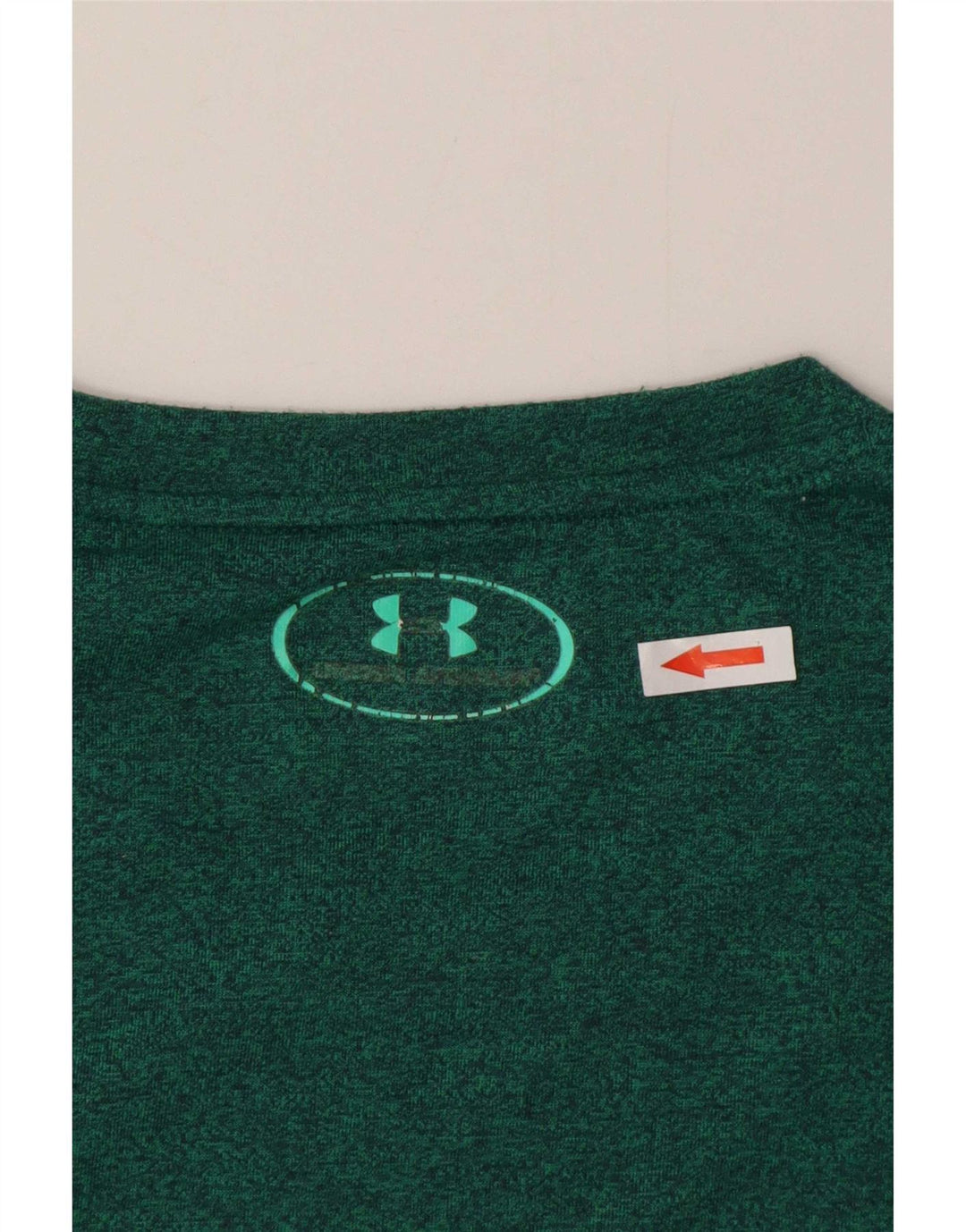 Under Armour T-Shirt Loose Homme Vert Moyen Moucheté