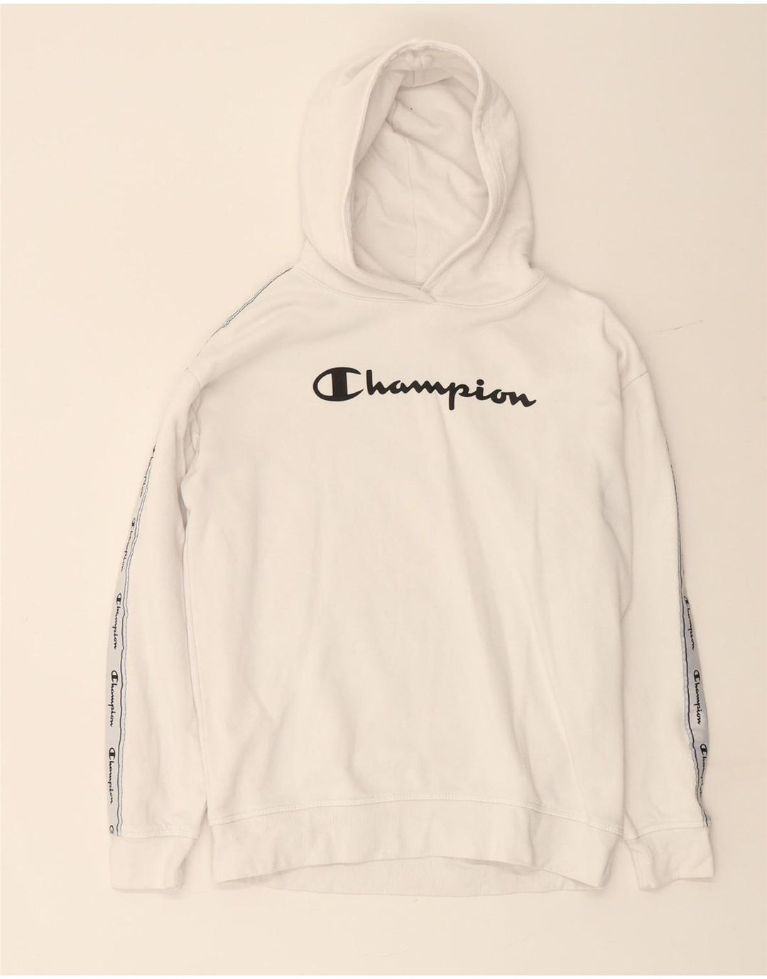 CHAMPION Pull à capuche graphique pour garçon 13-14 ans XL Blanc