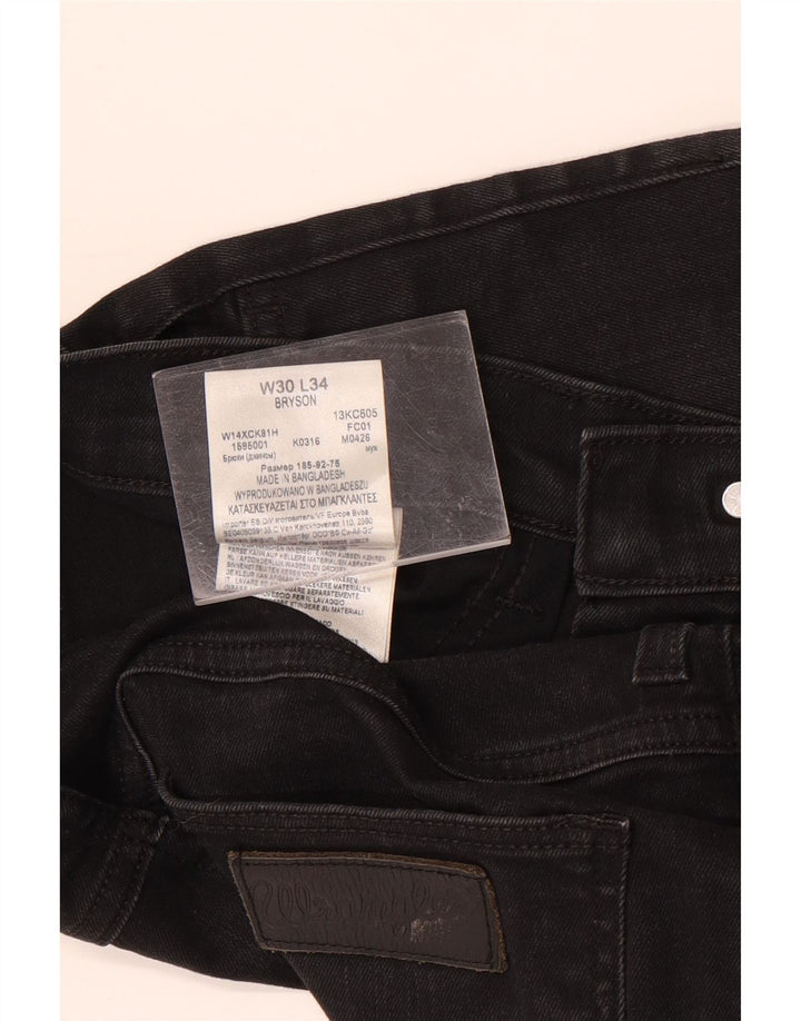 Wrangler Jean Slim Bryson Homme W30 L28 Coton Noir