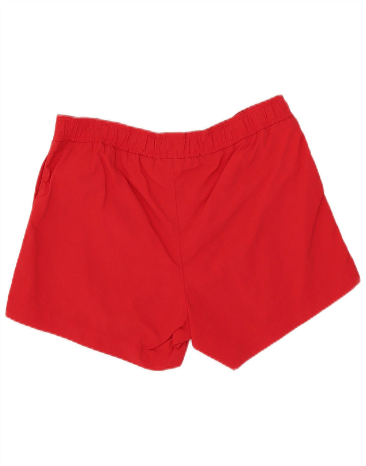 Champion Short de Bain Homme Rouge Moyen Polyamide