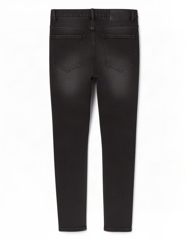 Zara Jean skinny pour homme EU 44 Large W34 L30 Noir