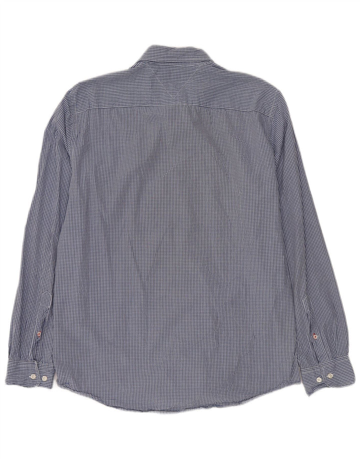 TOMMY HILFIGER Chemise Regular Fit Homme Grand Bleu Vichy Coton