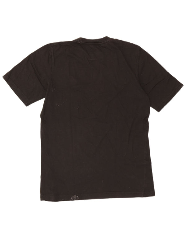 Kappa T-Shirt Homme Haut Large Noir Coton
