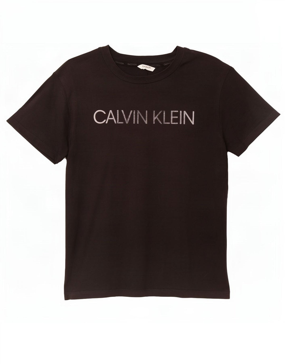 Calvin Klein T-Shirt Graphique Homme Noir Moyen