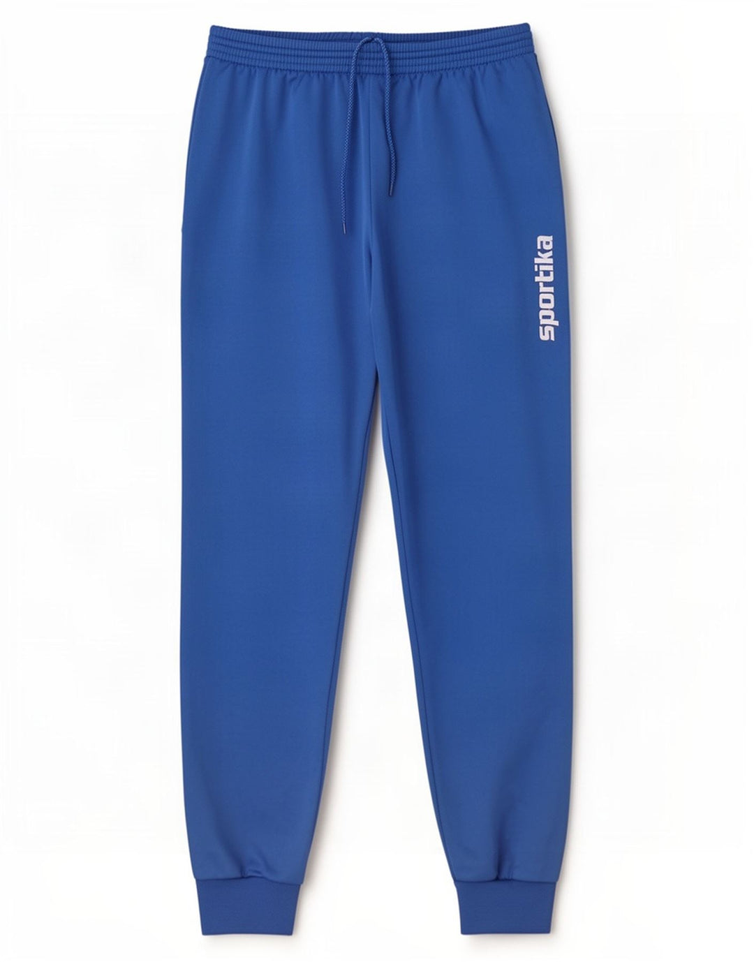 vintage Mens Graphic Survêtement Pantalon Joggers Grand Bleu Polyester