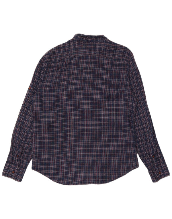 Levi's Chemise Slim Fit Homme Bleu Marine à Carreaux en Coton