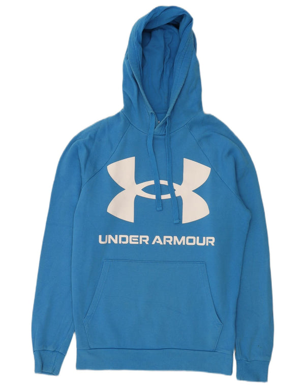 Under Armour Pull à Capuche Cold Gear Graphic Homme Bleu Coton