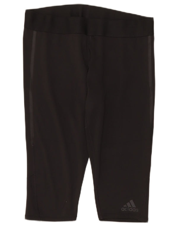Adidas Legging Capri Aeroready pour femme UK 20/22 XL Noir