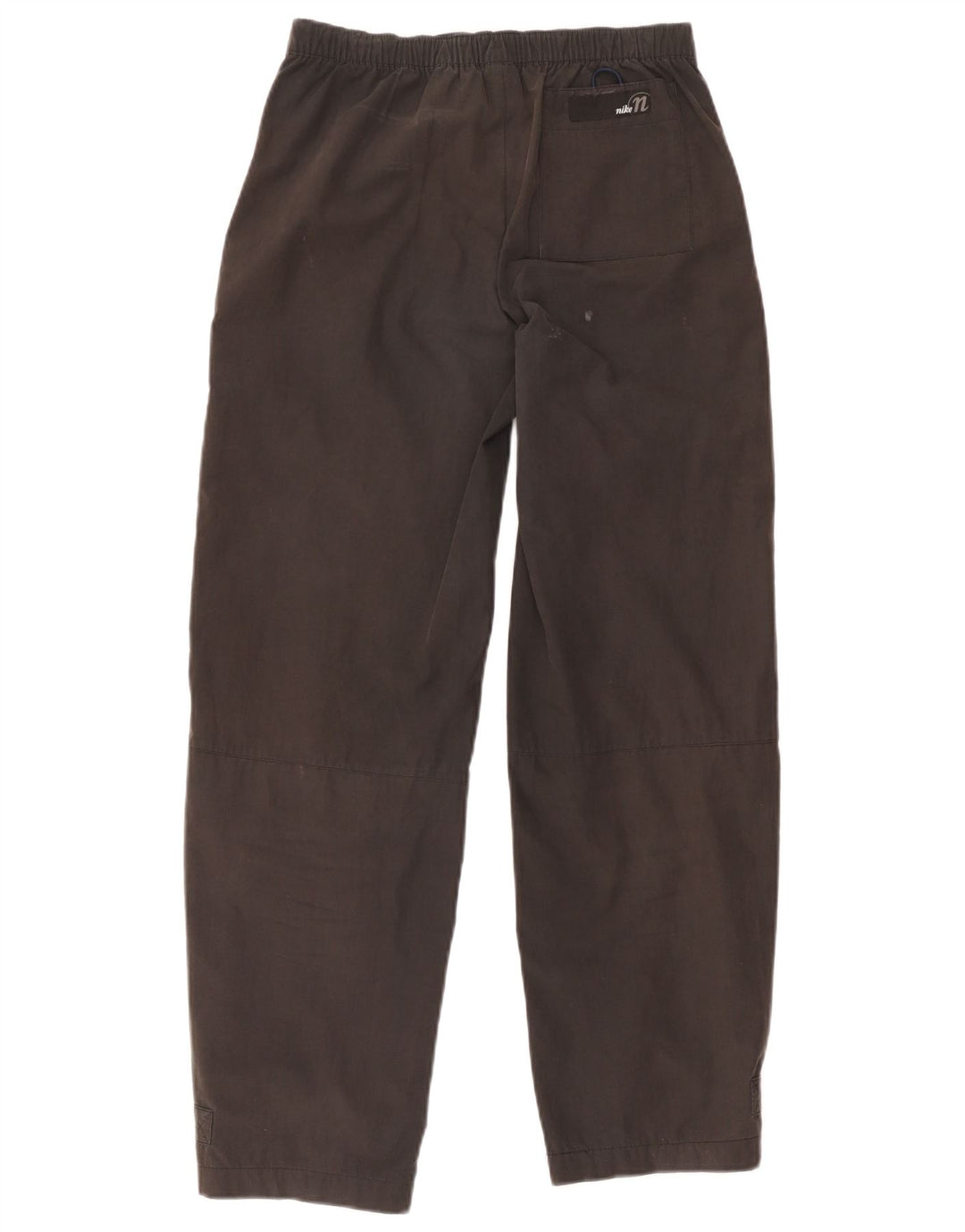 Nike Pantalon décontracté droit pour femme US 4/6 Small W30 L29 Gris Polyester