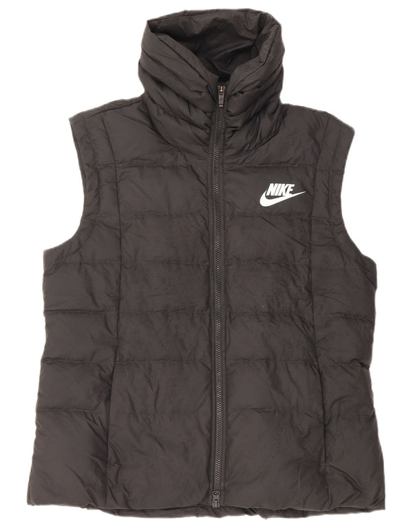 Nike Gilet rembourré pour femme UK 18 XL Noir Polyester