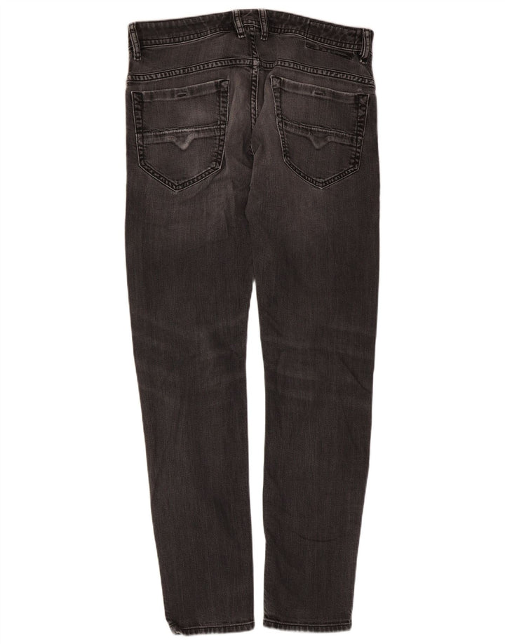 Diesel Jean Slim Thanaz W32 L30 Homme Gris Coton
