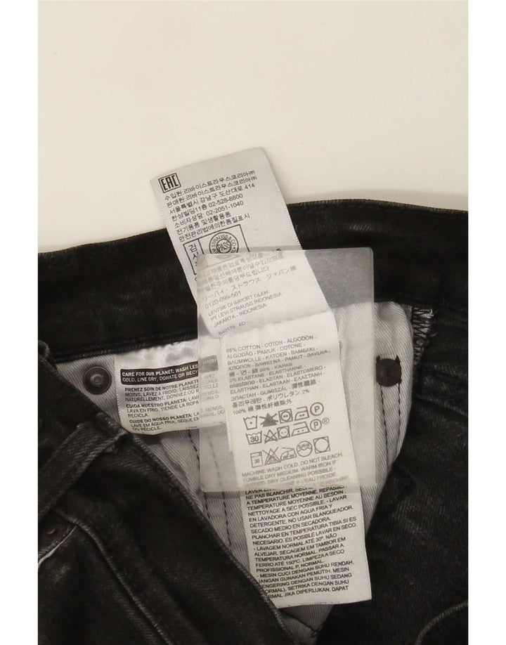 Levi's Jean Slim Homme W32 L30 Noir Coton
