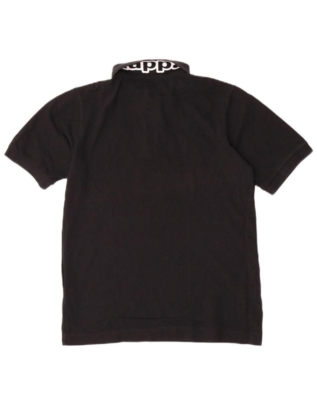 Kappa Polo Graphique Homme Petit Noir Coton