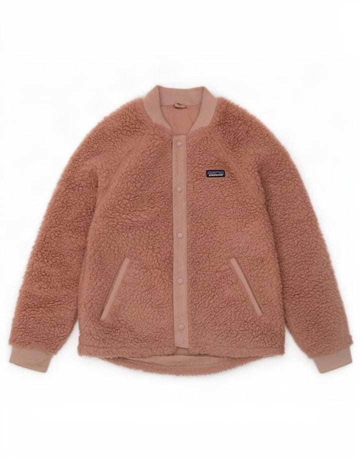 Patagonia Veste polaire fille 9-10 ans rose moyen polyester