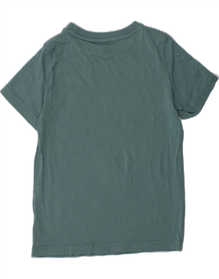 PUMA Girls Graphic T-Shirt Top 7-8 Years Green | Vintage Puma | Thrift | Second-Hand Puma | Used Clothing | Messina Hembry 