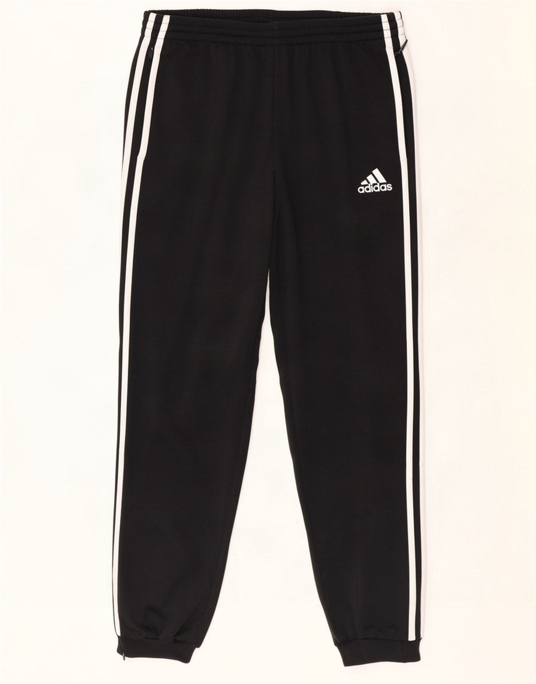 Adidas Pantalon de survêtement pour homme UK 40/42 Medium Noir Polyester