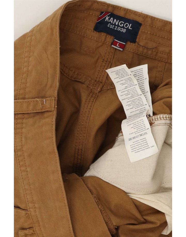 Kangol Bermuda Homme Large W36 Coton Beige
