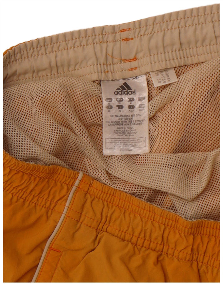 ADIDAS Short de bain homme XL nylon jaune
